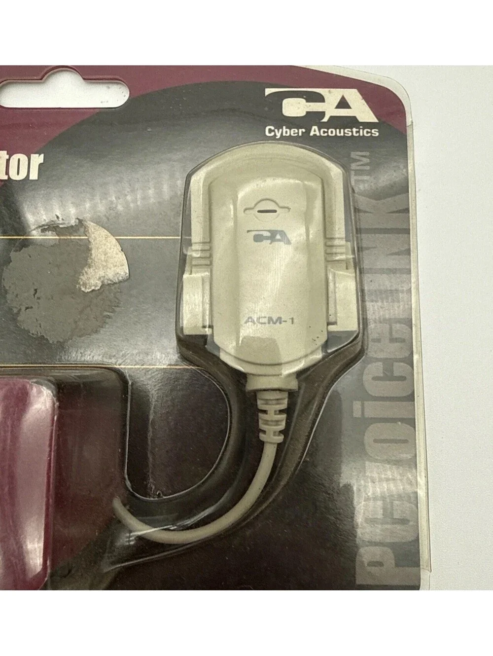 CVL-1101 PCvoiceLINK Computer Monitor Microphone CA Cyber Acoustics NEW SEALED